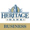 Bank conveniently and securely with Heritage Bank Mobile Business Banking