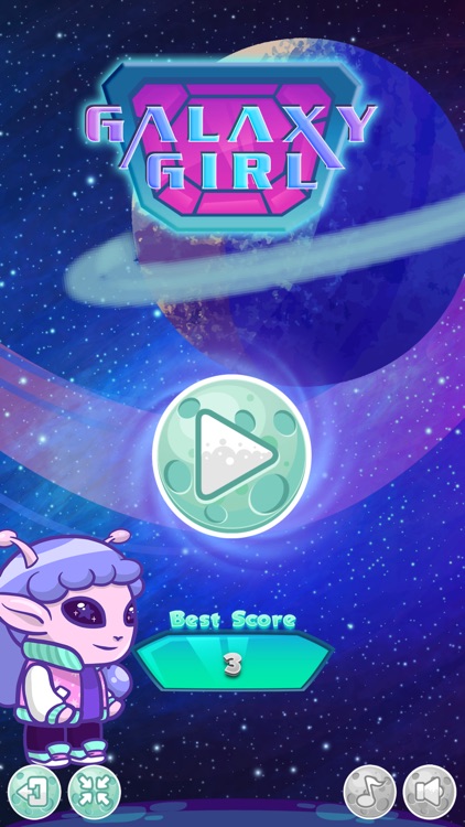 Galaxy Girl-Walking On Edge