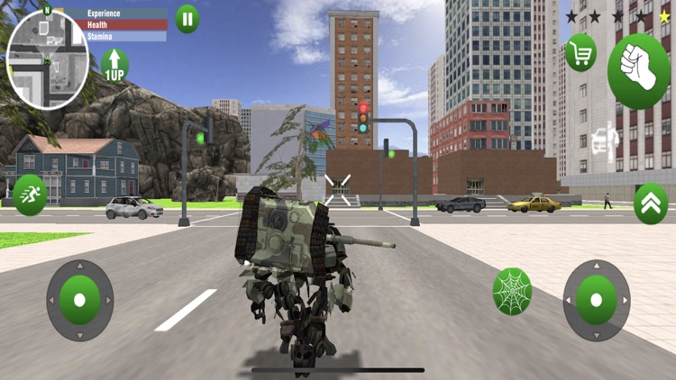 Robot Hero Police Car Transform Racing & Shooting Game: Kill