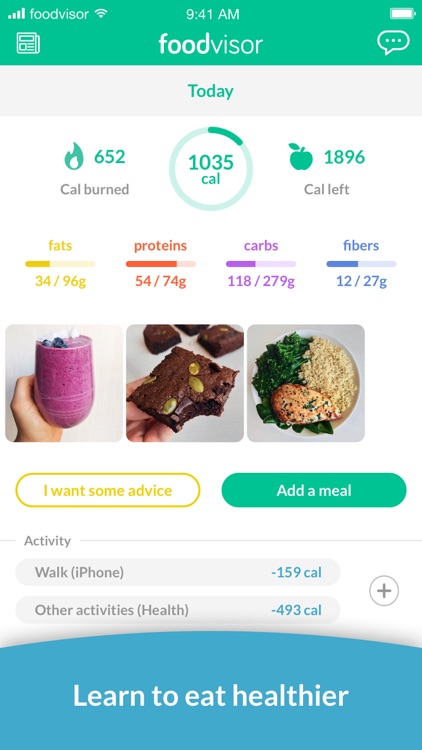 Foodvisor - Calorie Counter screenshot-0