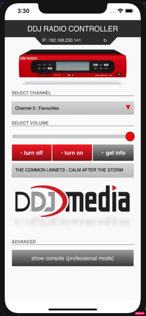 DDJ Radio Controller