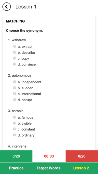 Essential Words for the TOEFL screenshot 4
