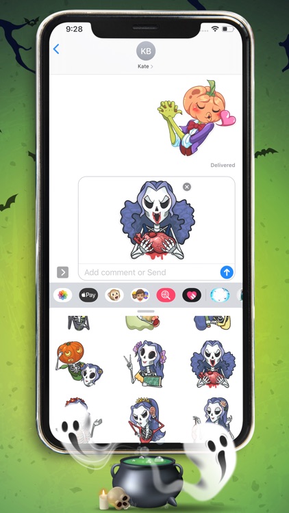 Stickers Halloween Horror screenshot-5