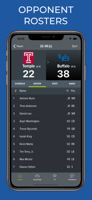 Temple Football App(圖9)-速報App