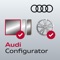 Create your perfect Audi with our configurator app