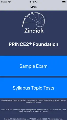 Game screenshot PRINCE2® Exam Prep mod apk