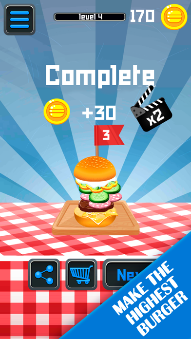 Burger Builder: Crazy Cooking screenshot 3