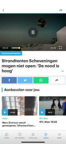Screenshot 4 RTL Nieuws iphone