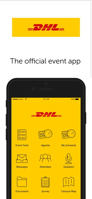 DHL Live Events App