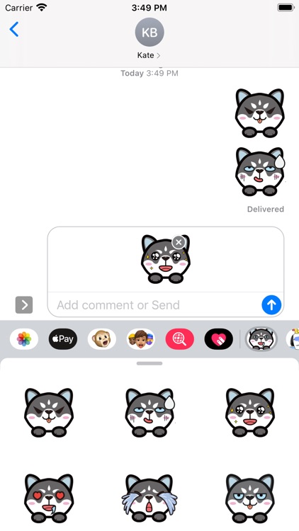 Belle Priestley stickers