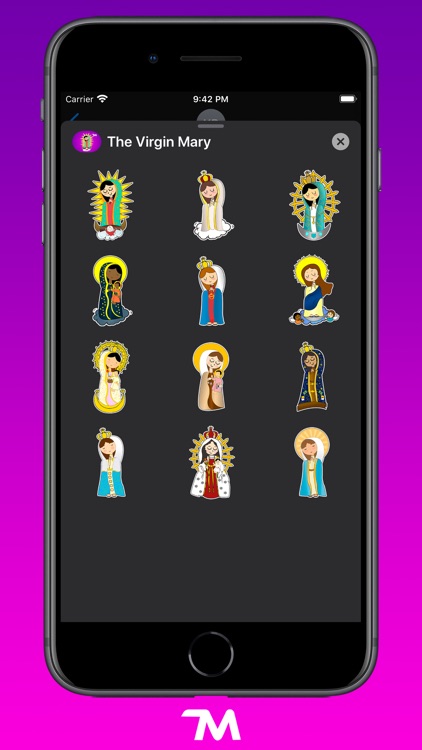 Virgin Mary Stickers screenshot-2