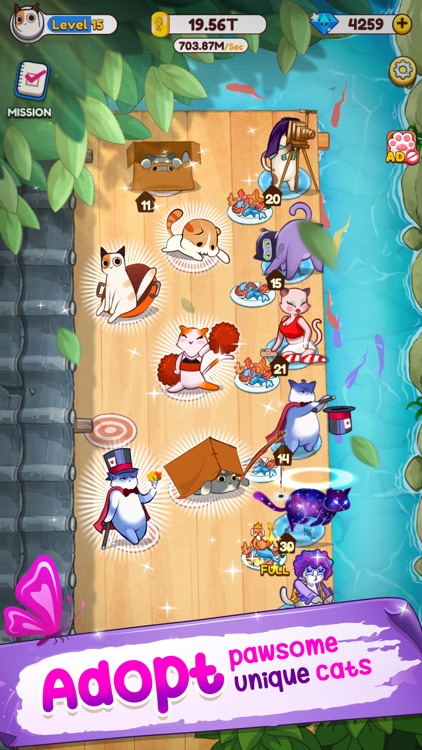 Merge Cats - Meowaii Garden screenshot-0