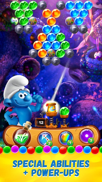 Smurfs Bubble Shooter Story screenshot-6