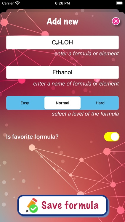 Study of chemical formulas screenshot-3