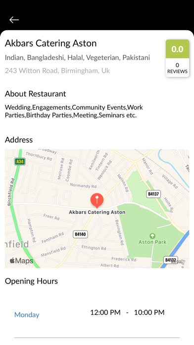 Akbars Catering screenshot 3