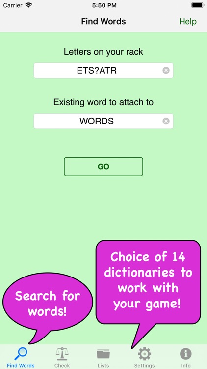 Word Finder Game