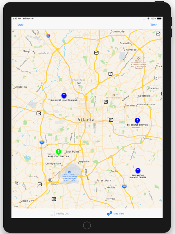 Dialysis Facility Finder screenshot 3