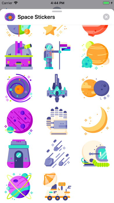 Cool Space Stickers screenshot 4