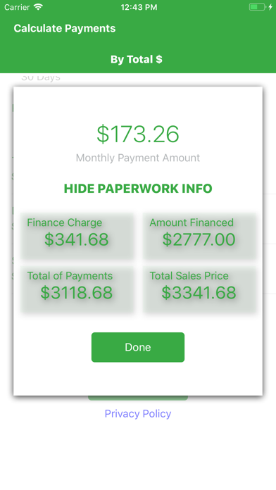 Dealer Loan Calculator screenshot 4