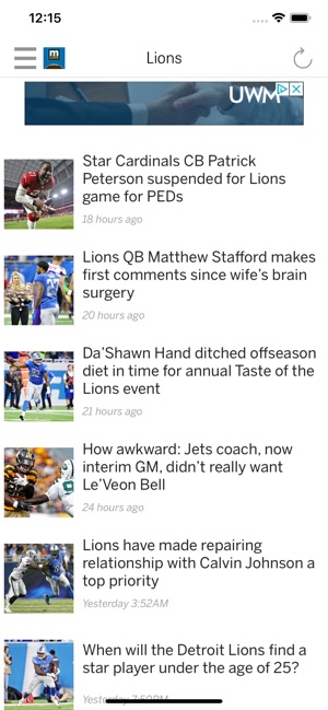 MLive.com: Detroit Lions News(圖1)-速報App