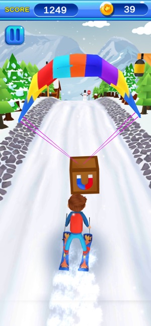 Snow Skiing Endless 3D(圖3)-速報App