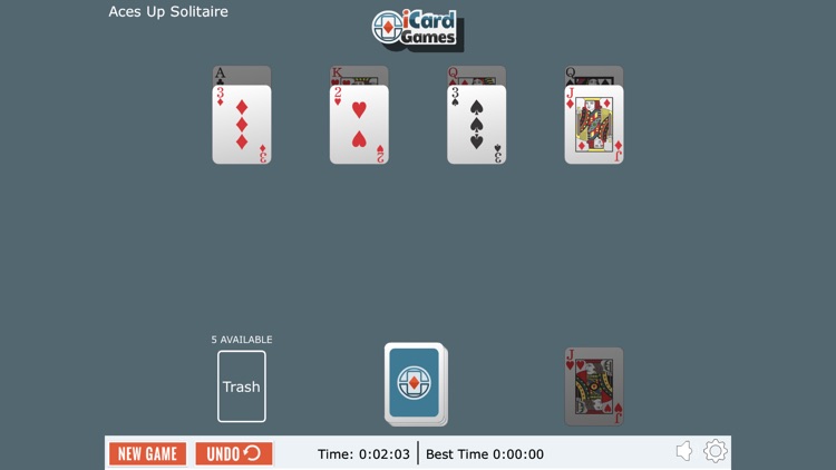 Acesup Card Solitaire