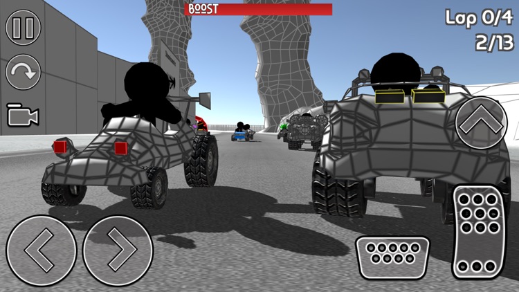 Stickman Car Racing screenshot-3