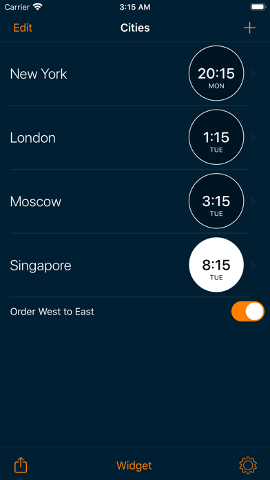 How to cancel & delete World Clock - Local Time from iphone & ipad 2