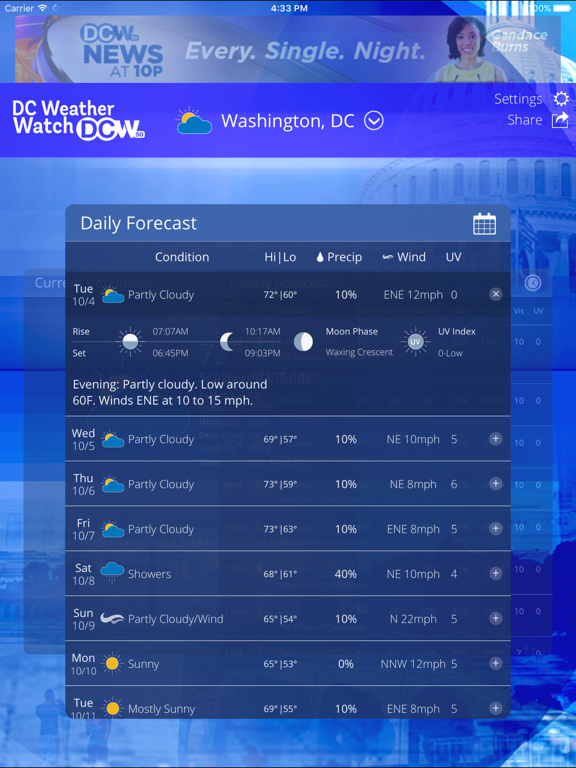 DCW50 - DC Weather Watch screenshot 4