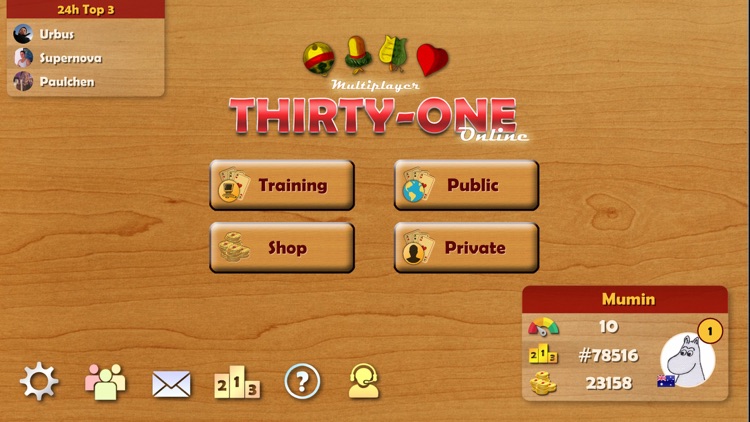 Thirty-One: Card Game Online