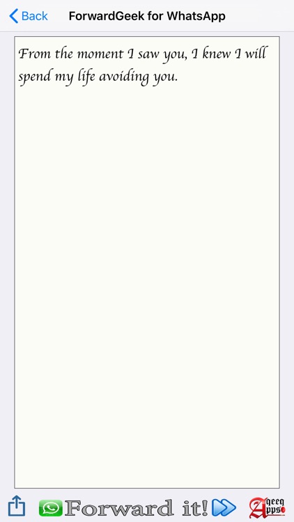 ForwardGeek for WhatsApp