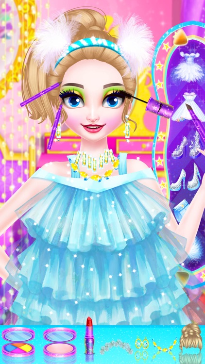 Makeup Salon Princess Dress Up screenshot-4