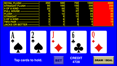 Video Poker HD Screenshot 2