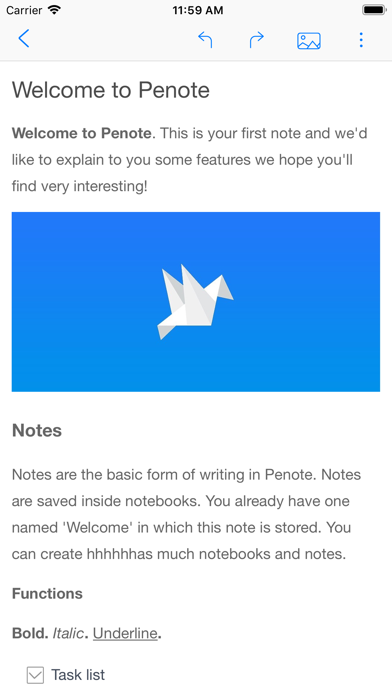 Penote – Note app screenshot 2