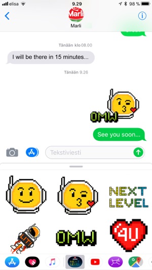 Marli Juissi NextLevel Sticker