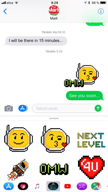 Marli Juissi NextLevel Sticker