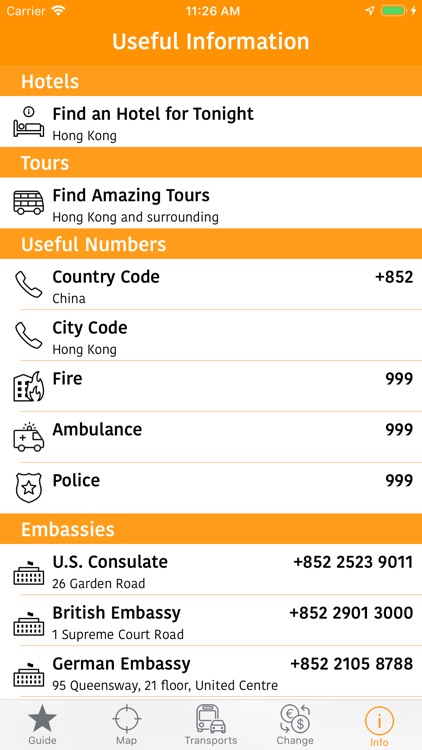 Hong Kong Map and Travel Guide screenshot-6