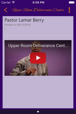 Upper Room Deliverance Center screenshot 2