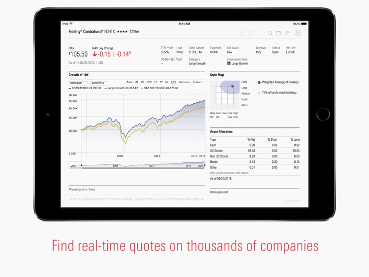 Morningstar for iPad screenshot-4