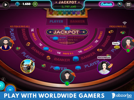 Cheats for Baccarat Live