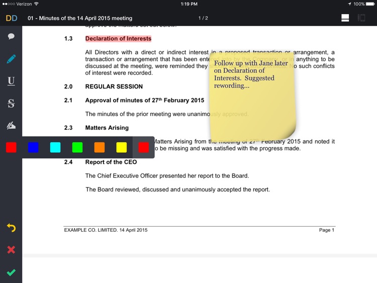 Directors Desk screenshot-4