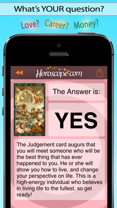 How to cancel & delete Yes No Tarot - Instant Answer from iphone & ipad 1