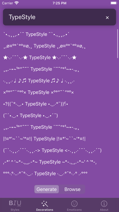 TypeStyle screenshot 3