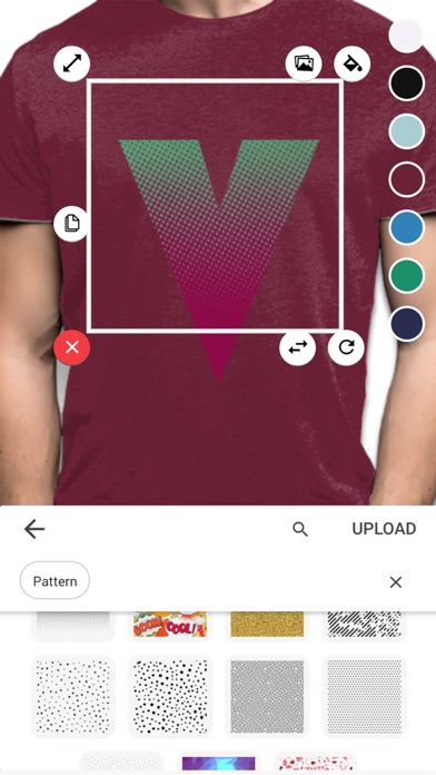 T-shirt design - Yayprint screenshot 4