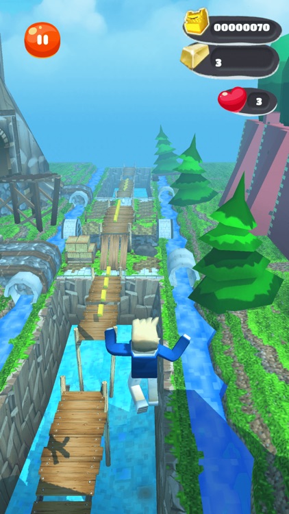 Mine Runner - 3D Pixel Runner screenshot-6