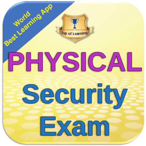 Physical Security Exam Review Icon
