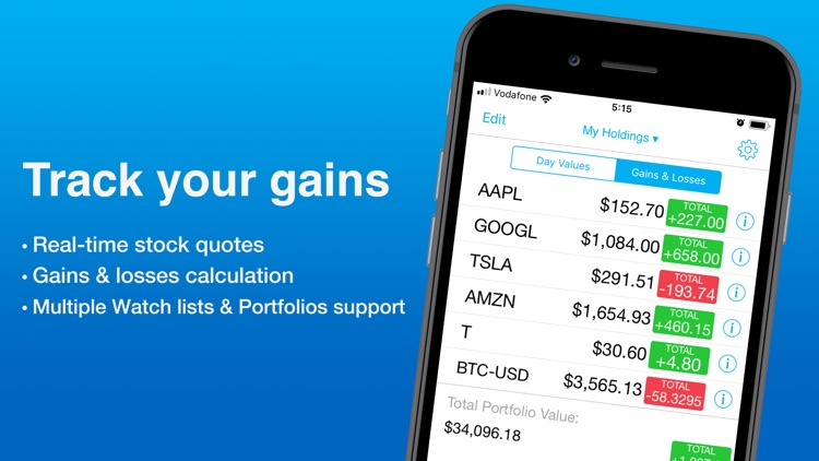 Stock Tracker: Stocks App