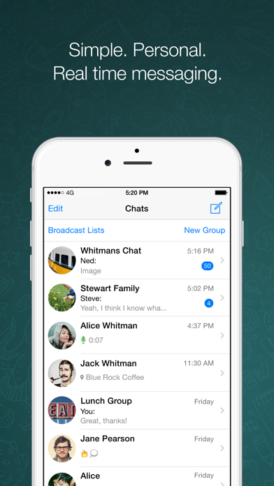 WhatsApp Messenger Screenshot 1