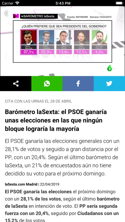 laSexta | Noticias en directo screenshot-6