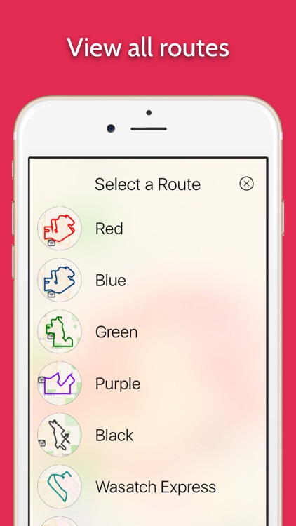 University of Utah Shuttle Map